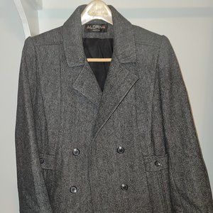 Vintage Alorna herringbone top coat